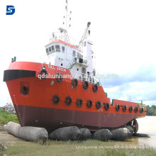 Airbag marino de goma del proveedor chino para el rescate y la elevación pesada de la nave